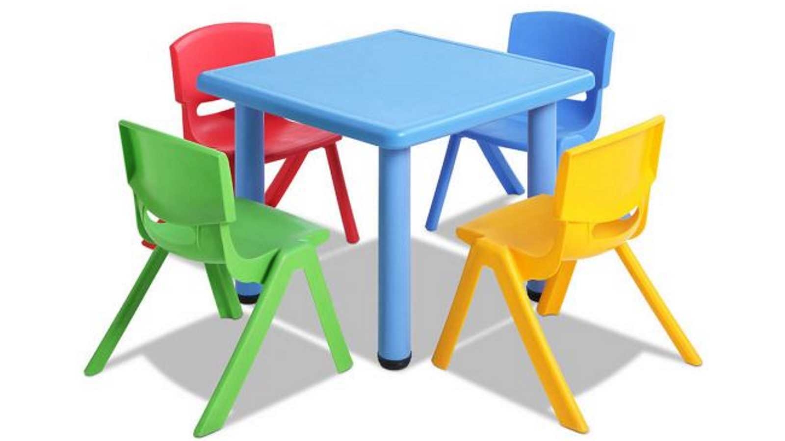 plastic table and chairs near me