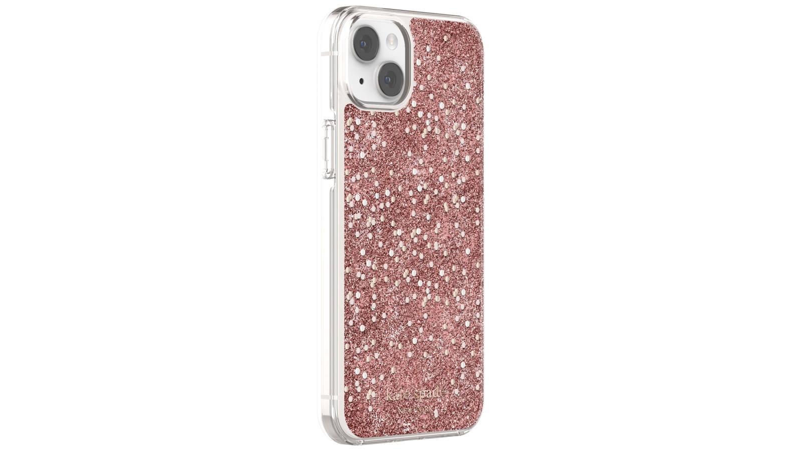 Buy Kate Spade New York Protective Hardshell Case for iPhone 14 Plus -  Chunky Glitter Rose Gold | Harvey Norman AU