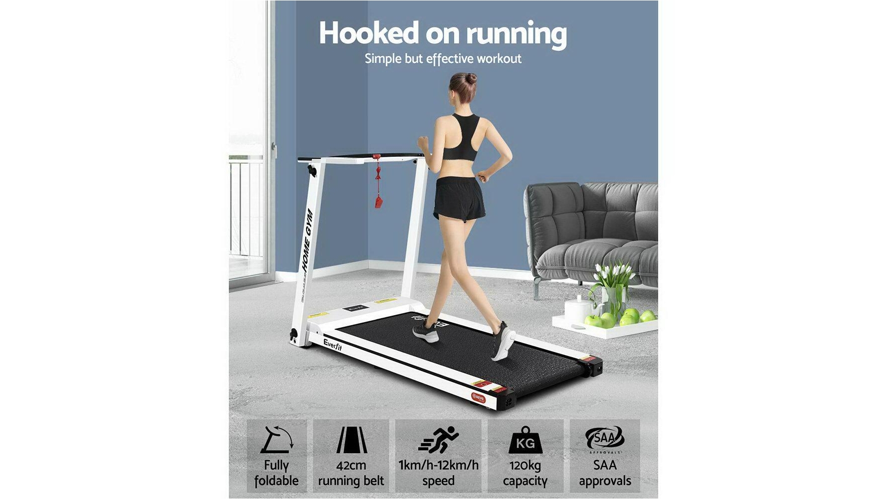 Buy Everfit Electric Treadmill Machine 420mm Belt White Harvey Norman Au Buy Everfit Electric Treadmill Machine 420mm Belt White Harvey Norman Au