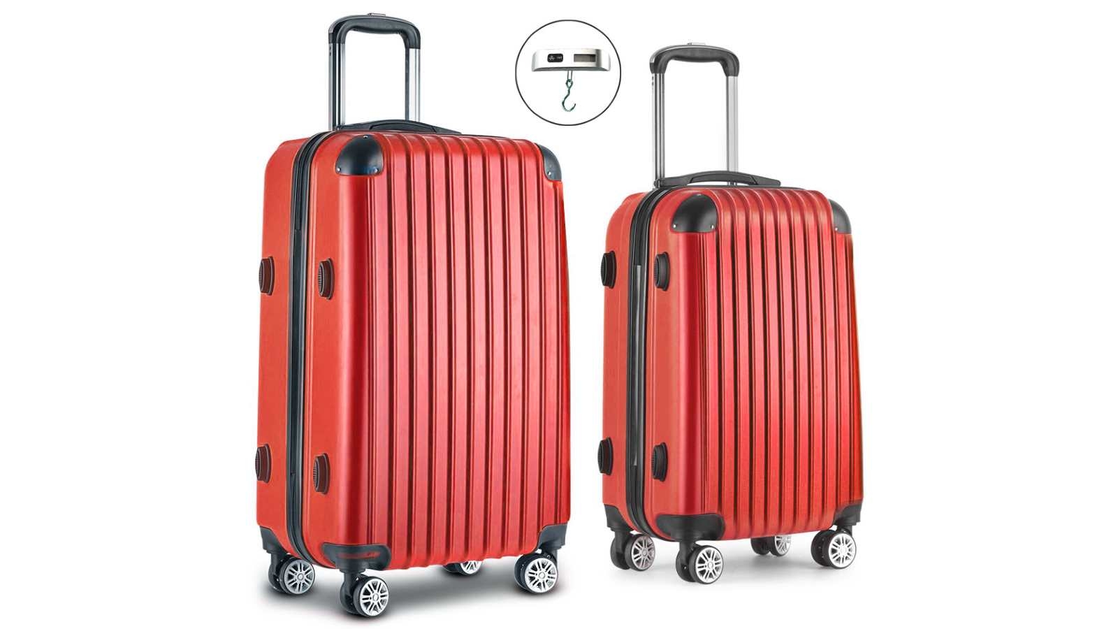 2 piece hard shell luggage sets