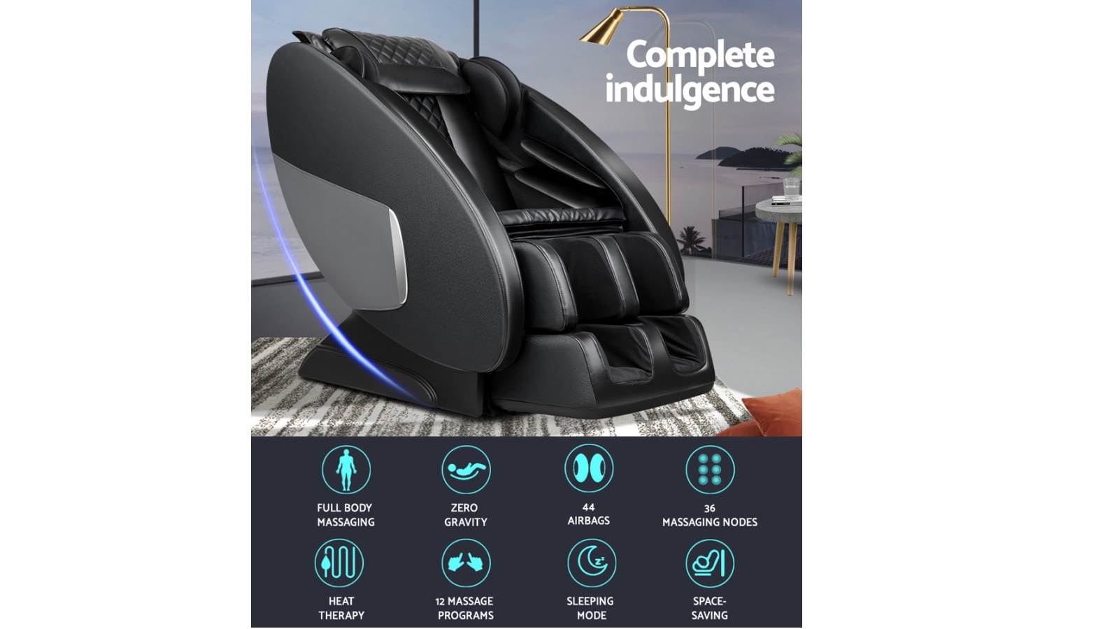 hanna goods 3d massage chair zero gravity recliner