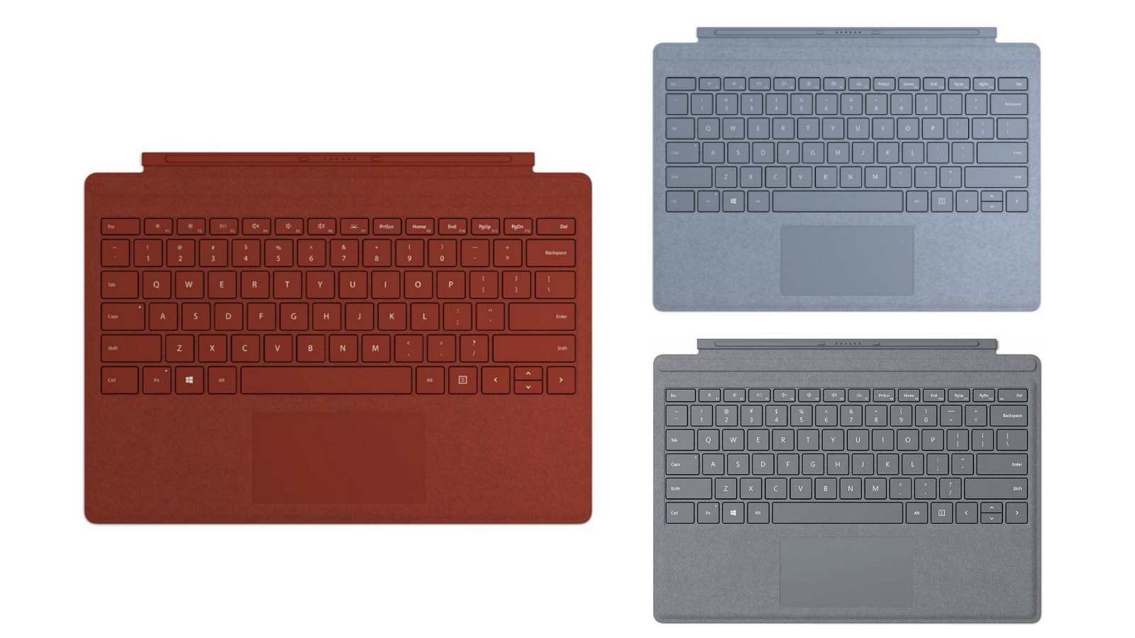 Bàn phím Surface Pro 7 Plus, Alcantara, Surface Pro X, Keyboard WS2-00 - 1