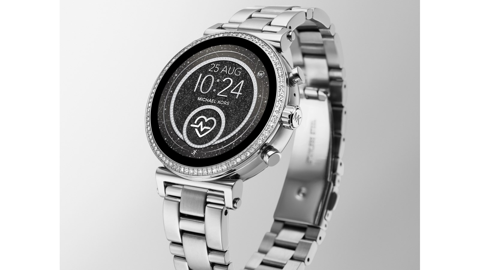 michael kors sofie silver smartwatch
