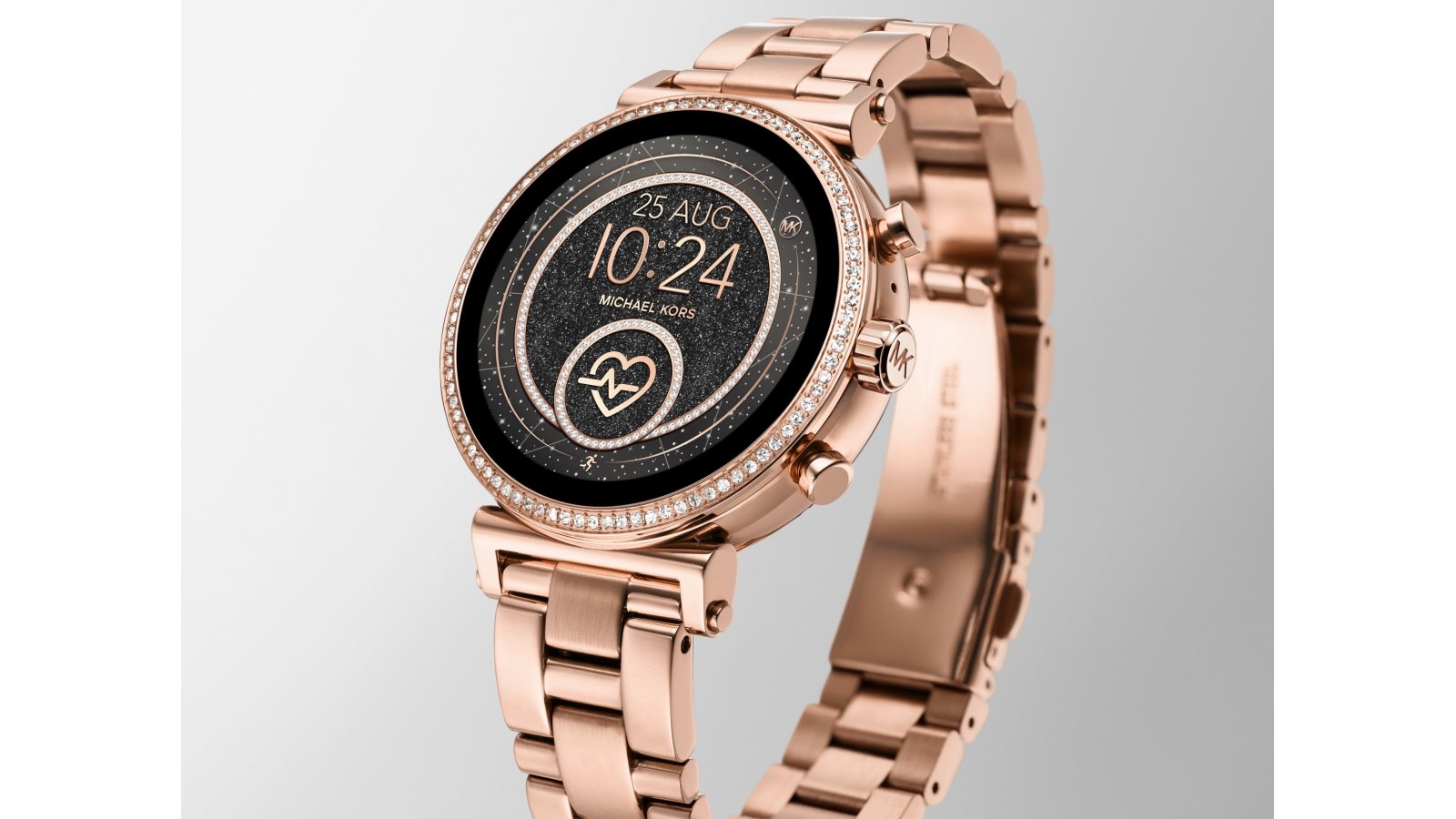 michael kors sofie rose gold smartwatch