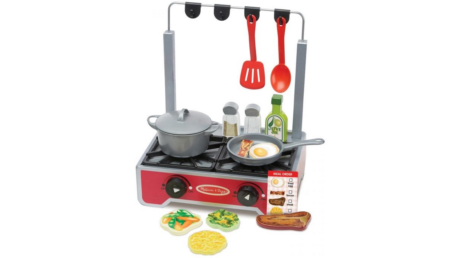 melissa and doug deluxe wooden cooktop set