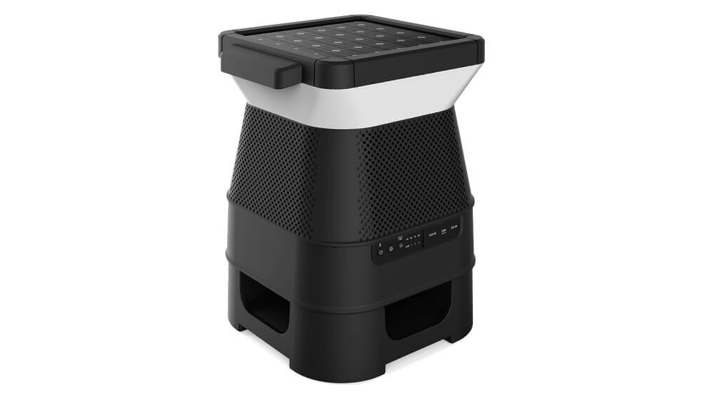 monster solara solar powered outdoor bluetooth speaker