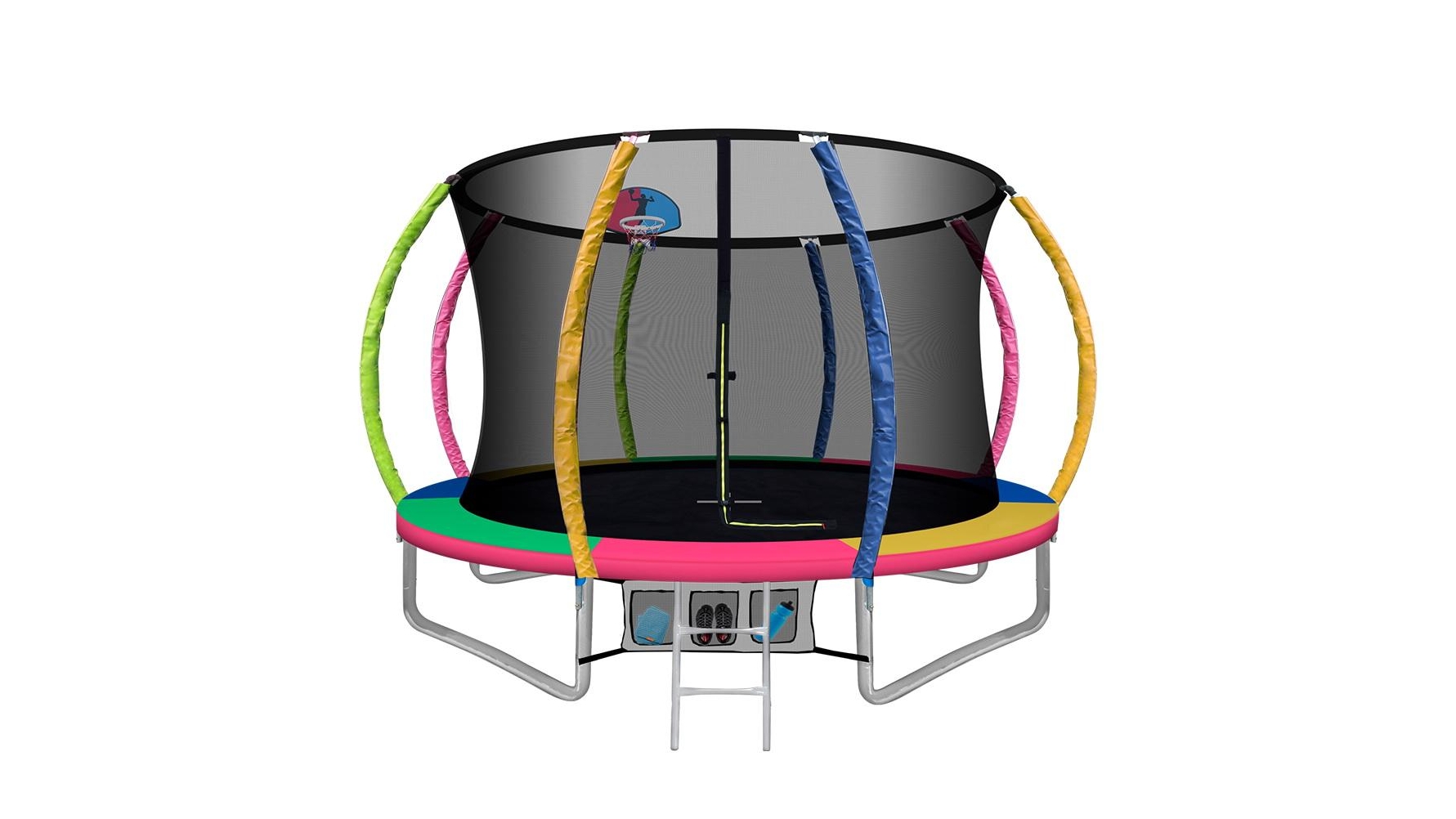 Buy Everfit 10ft Trampoline With Basketball Hoop Multicolour Harvey Norman Au