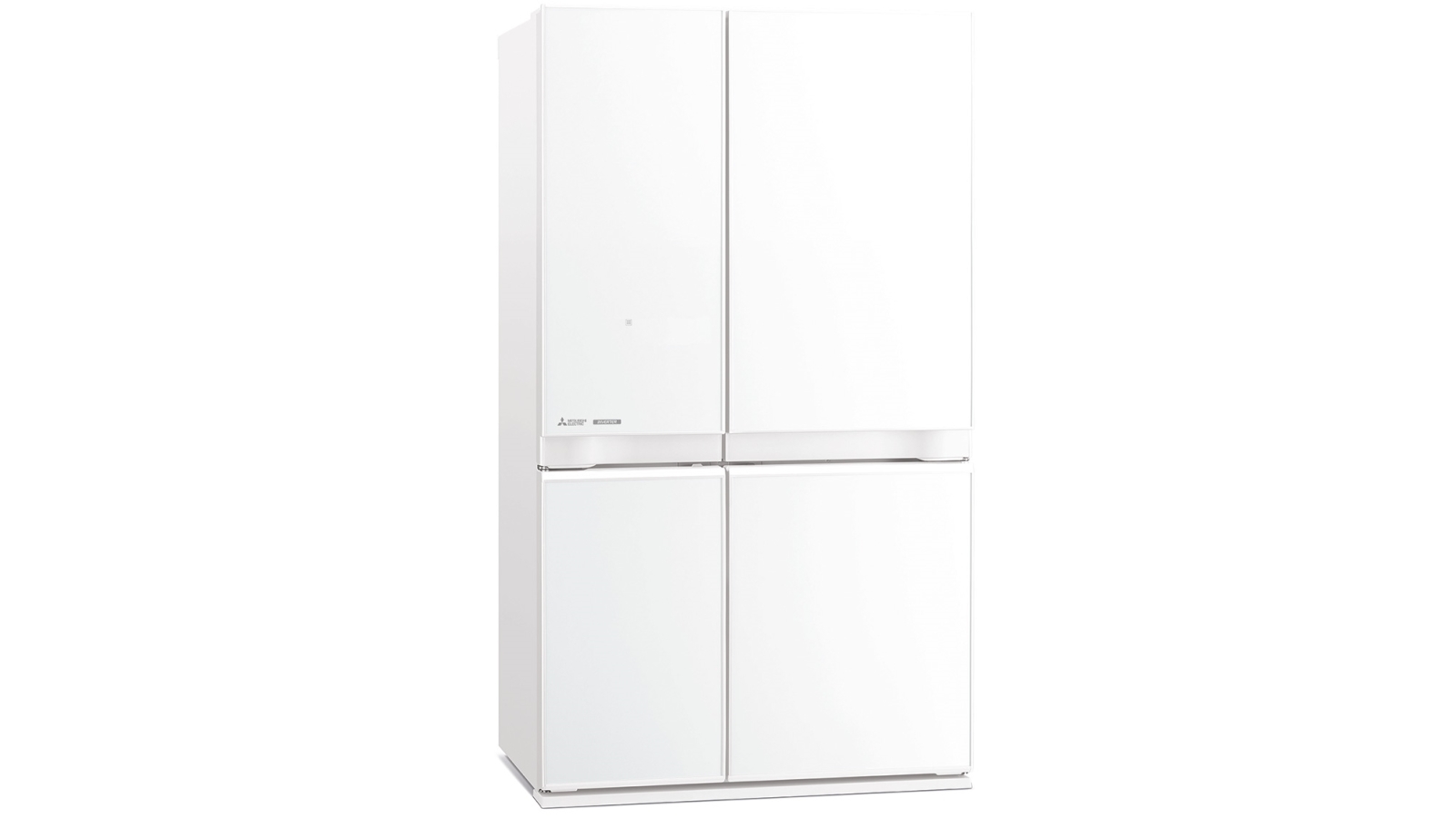 mitsubishi electric 580l l4 series french door fridge argent silver