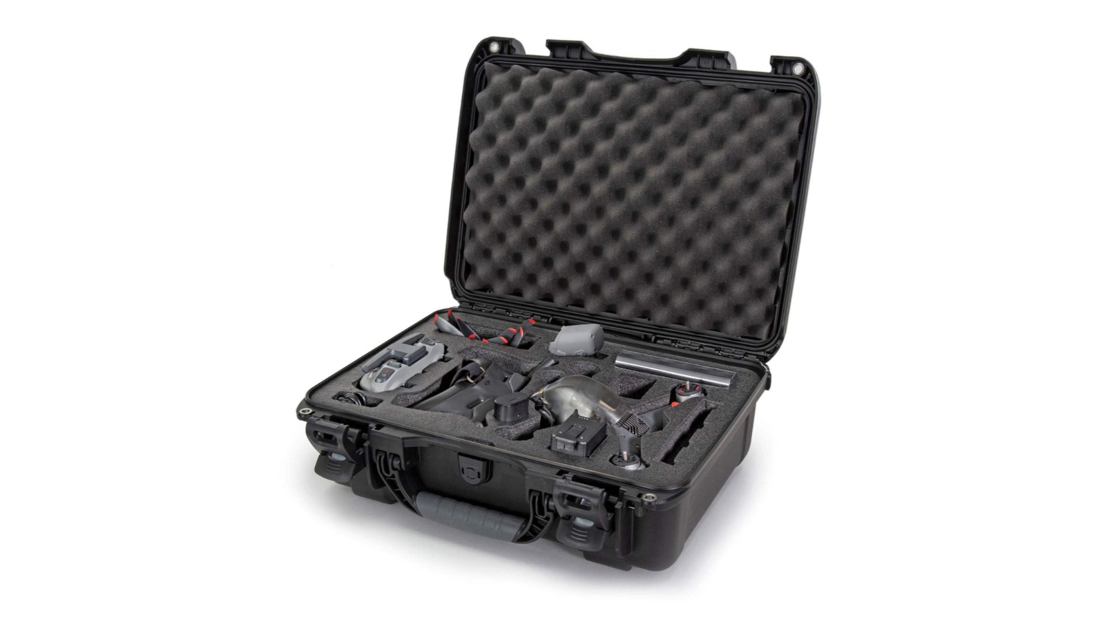 Black Nanuk DJI Drone Waterproof Hard Case with Custom Foam Insert for DJI Mavic PRO 