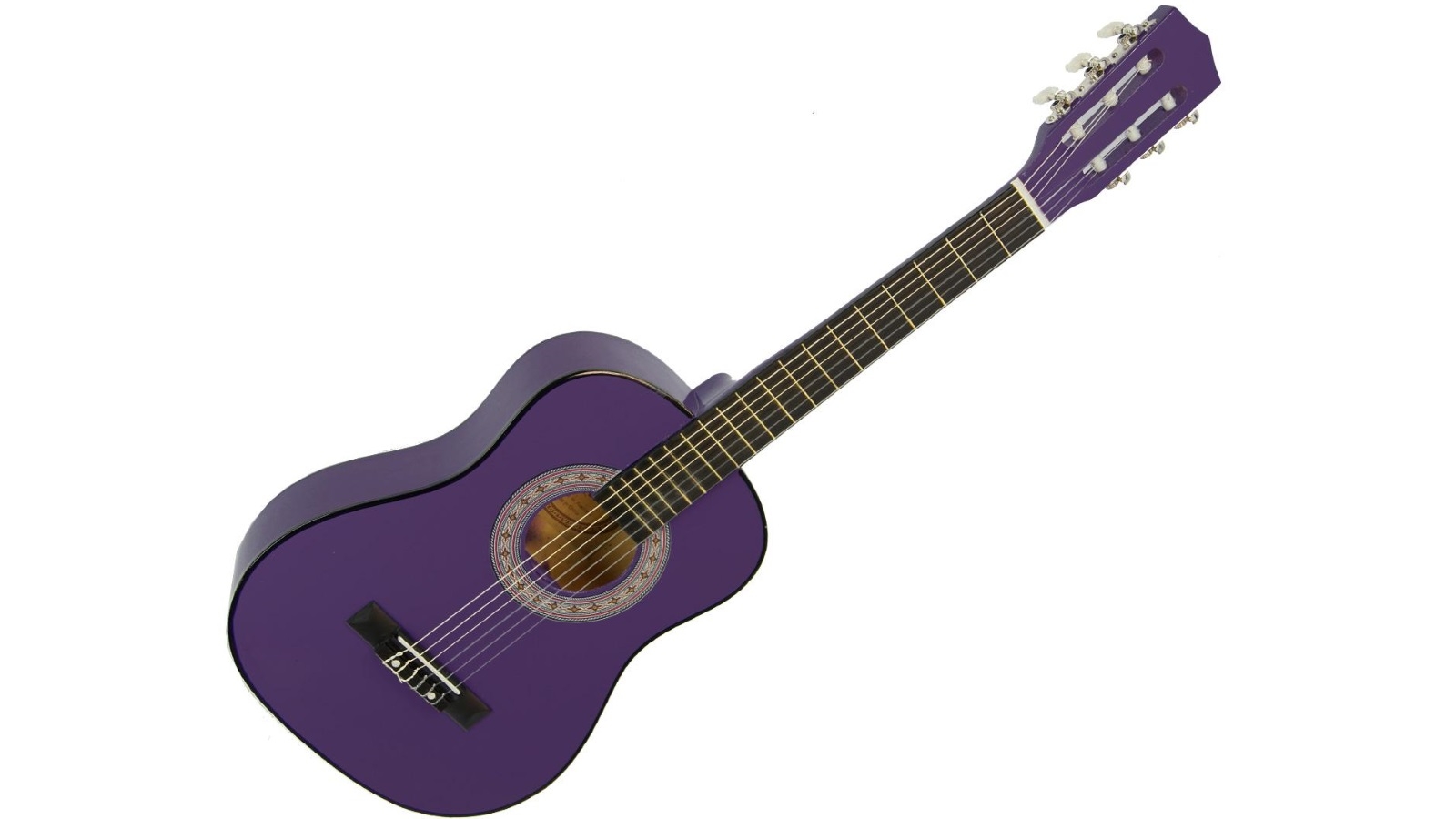 purple beginner guitar