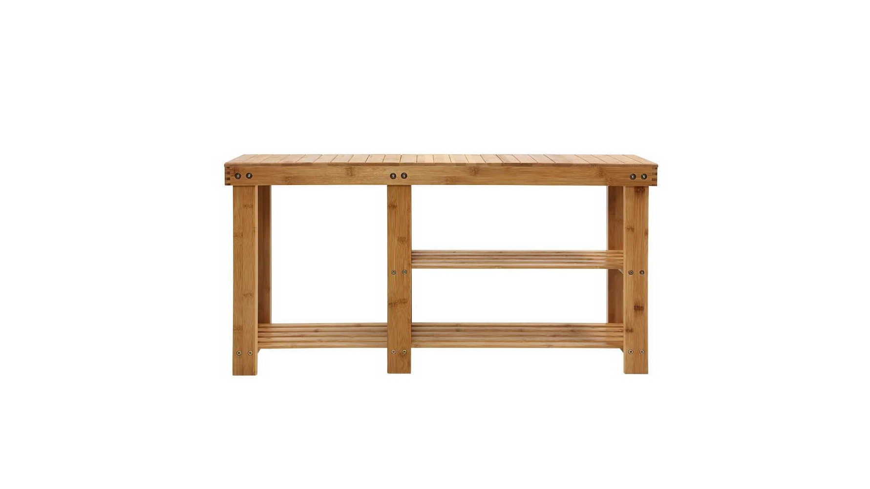 Buy Artiss Bamboo Bench Shoe Storage Natural Harvey Norman Au