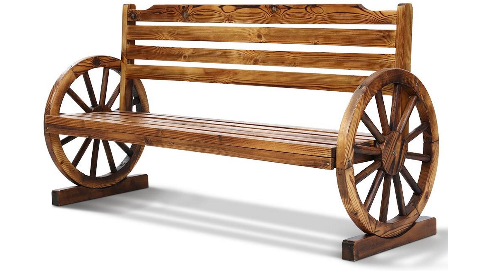 wagon garden bench