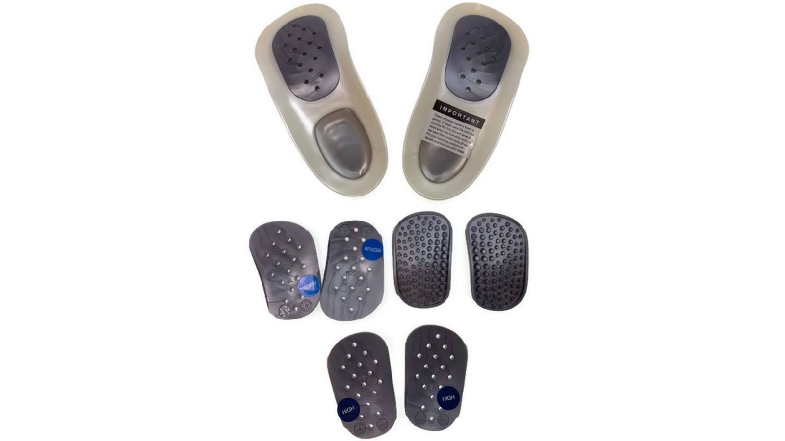 Buy Walkfit Silver Orthotics Insoles 