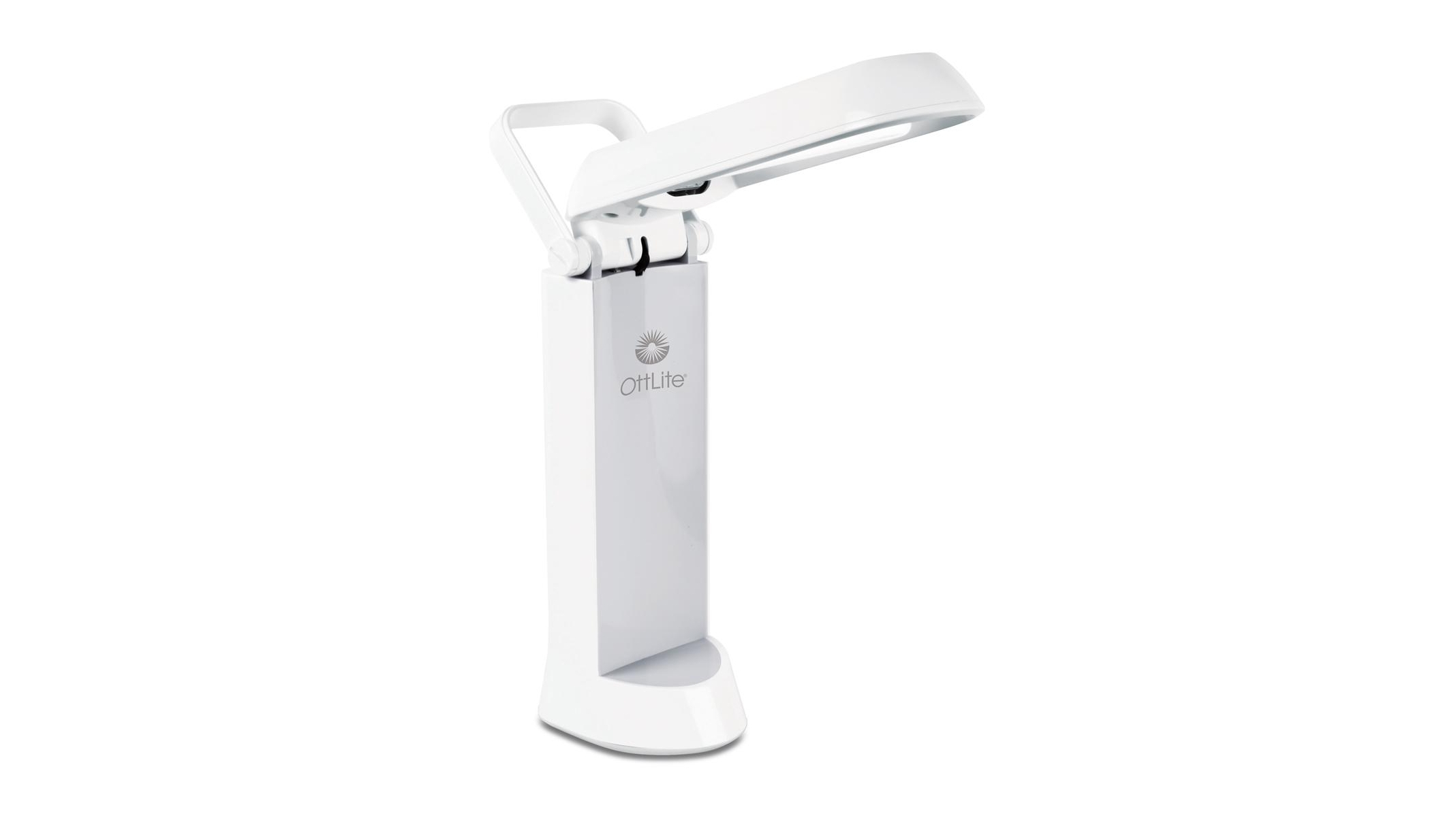 ottlite folding task lamp white