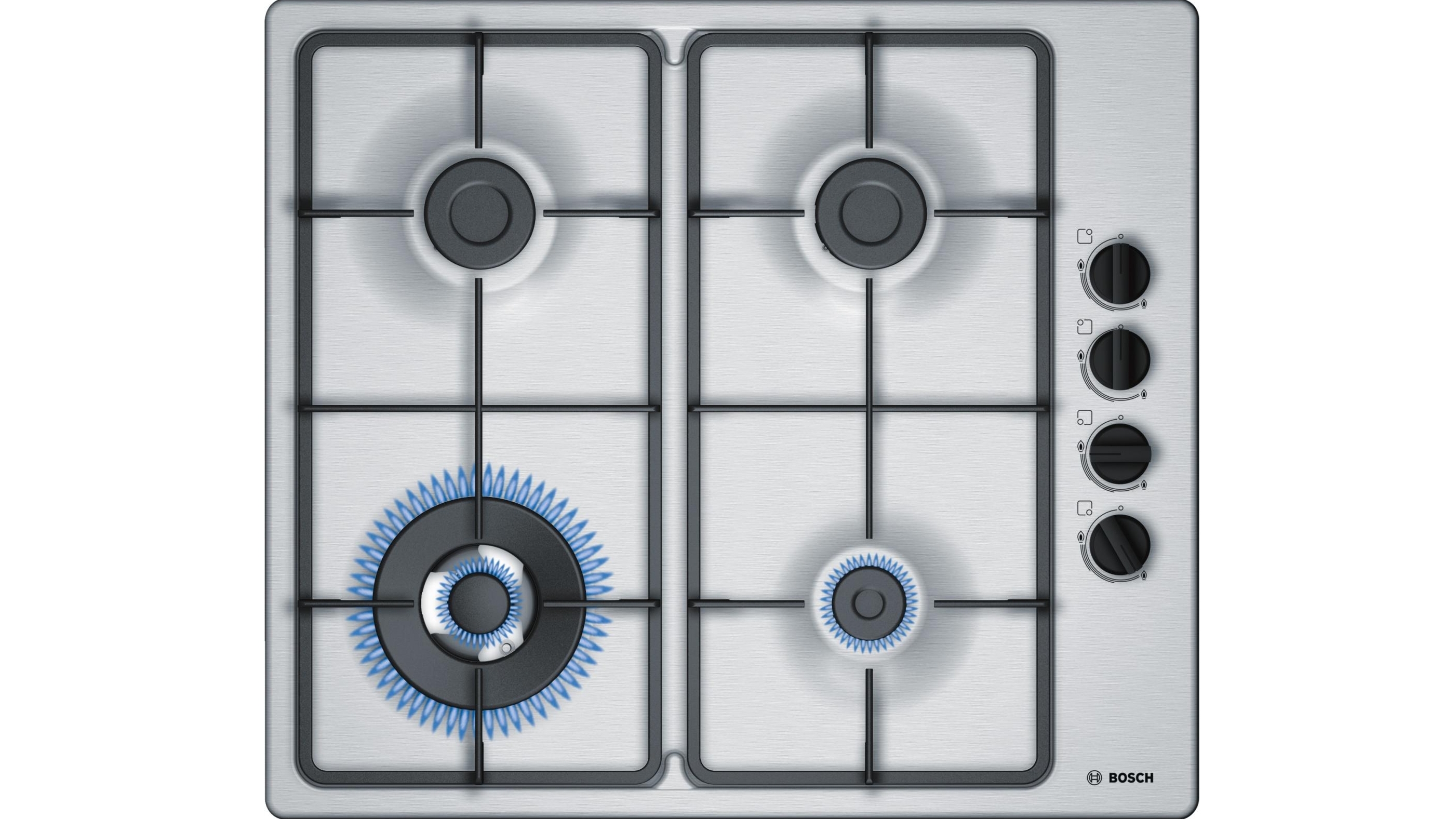 Buy Bosch 600mm Series 2 4 Burner Gas Cooktop Harvey Norman Au