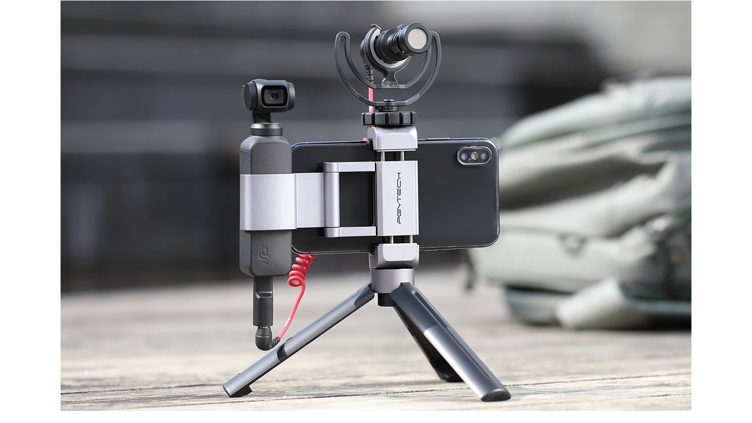 dji osmo pocket phone mount