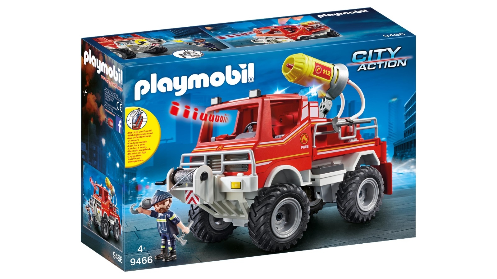 playmobil semi truck