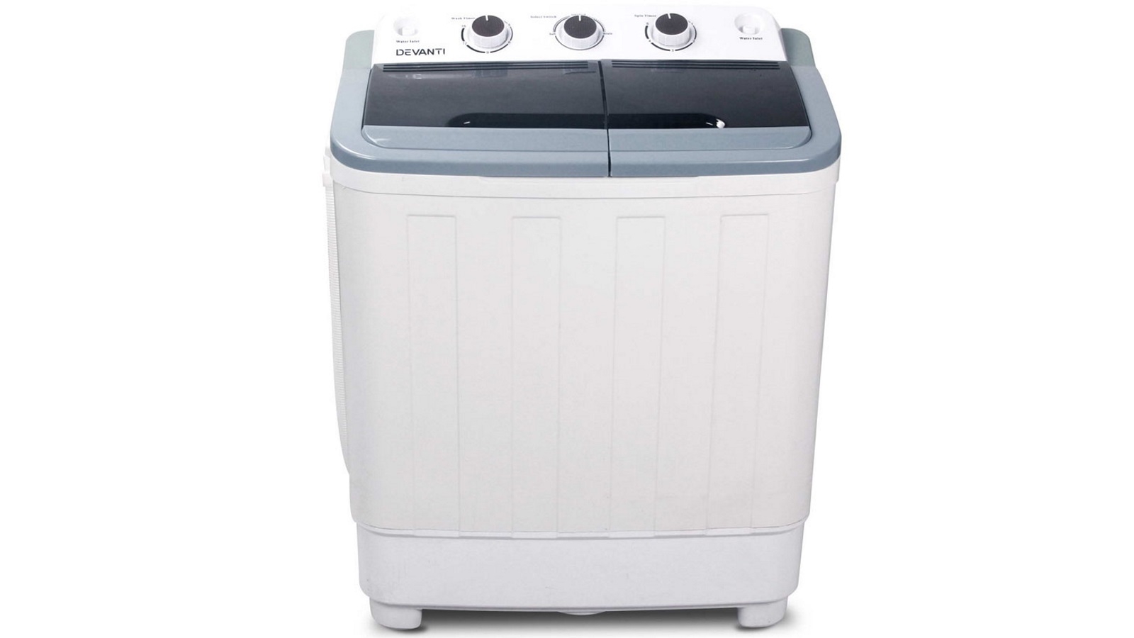 devanti 5kg twin tub portable washing machine