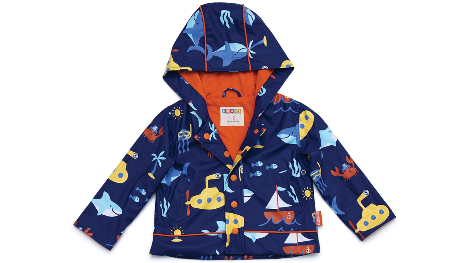 Buy Penny Scallan Kids Raincoat Anchors 