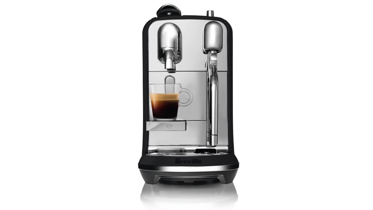 Buy Nespresso Creatista Plus Coffee Machine By Breville Black Truffle Harvey Norman Au