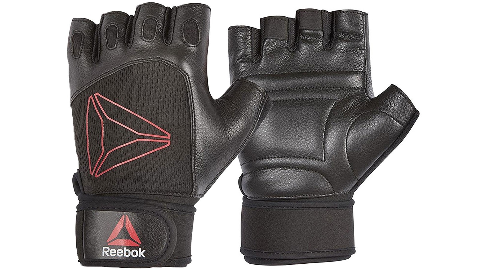 Reebok Lifting Gloves Black Red | Harvey Norman AU