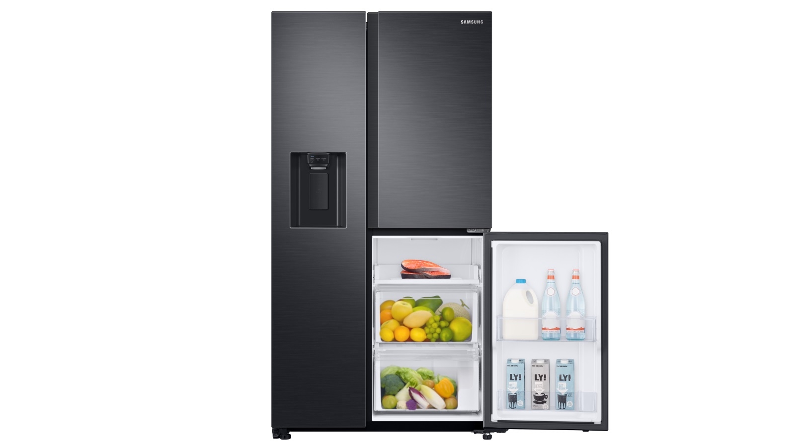 samsung 621l side by side refrigerator srs620mdmb