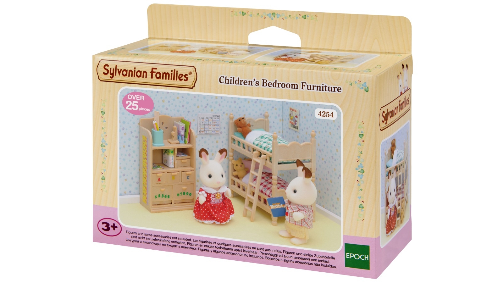 sylvanian bedroom and vanity set