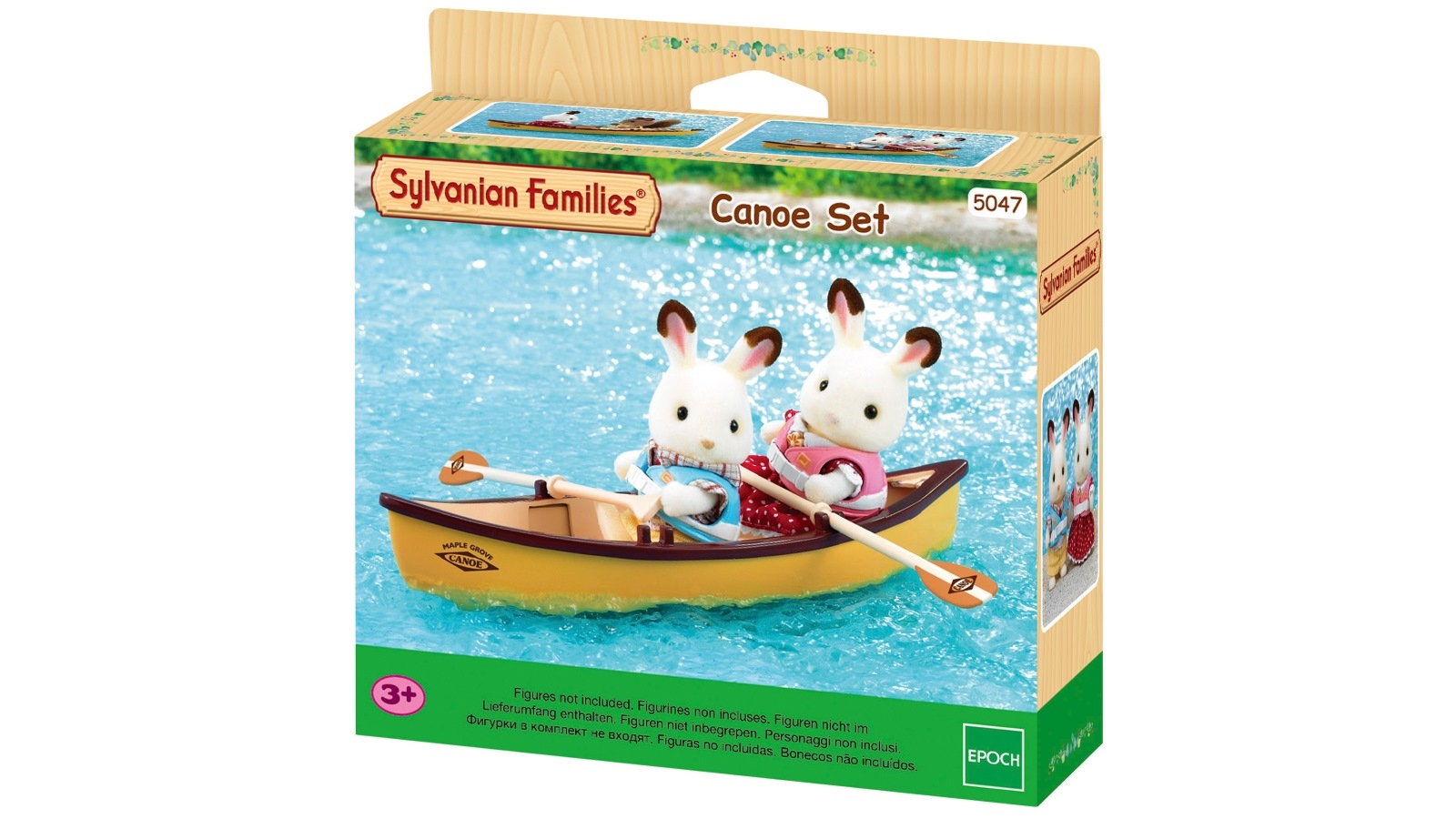 sylvanian families canoe