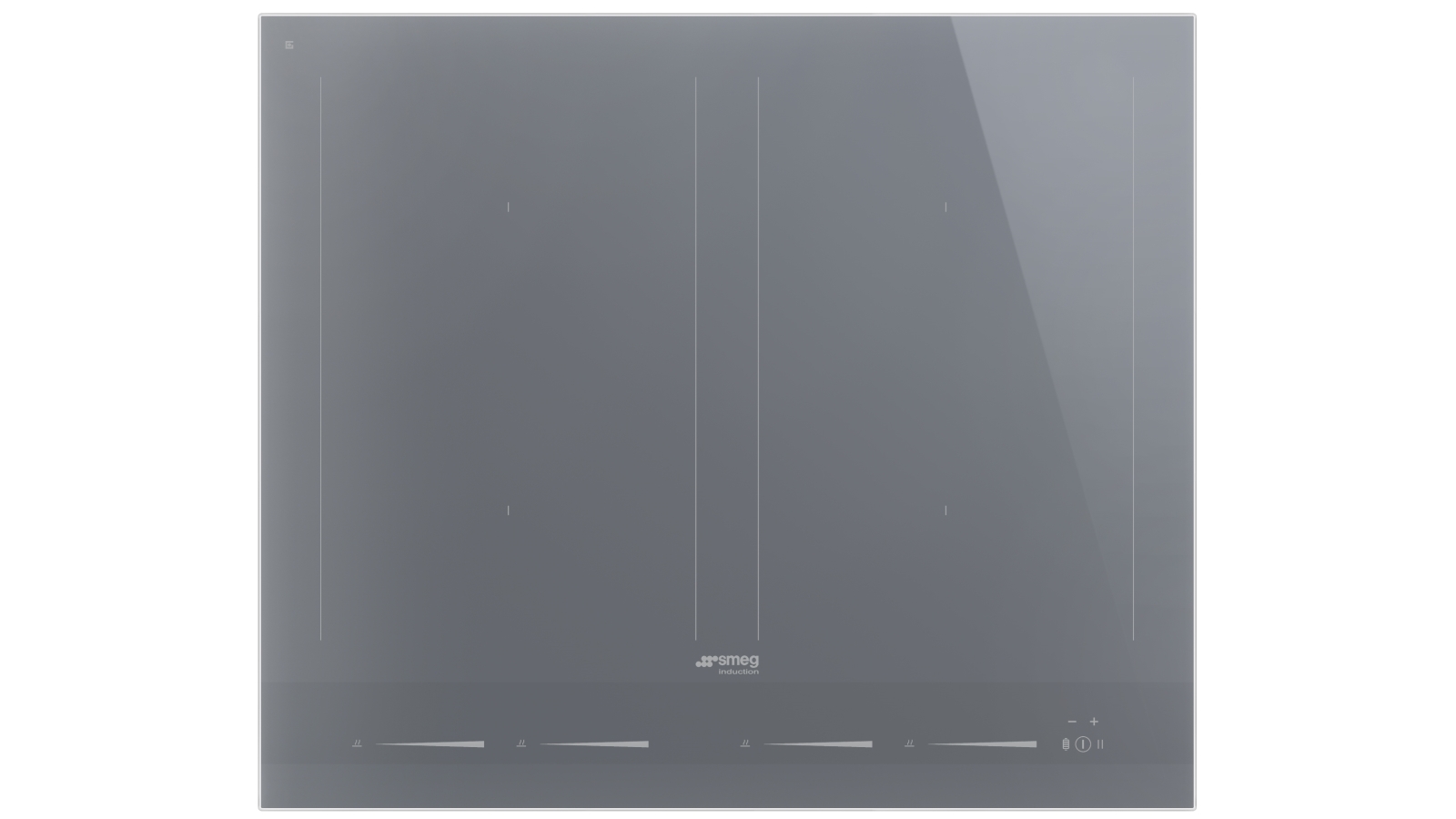 Buy Smeg 600mm Linea 4 Zone Induction Cooktop Silver Ceramic Harvey Norman Au