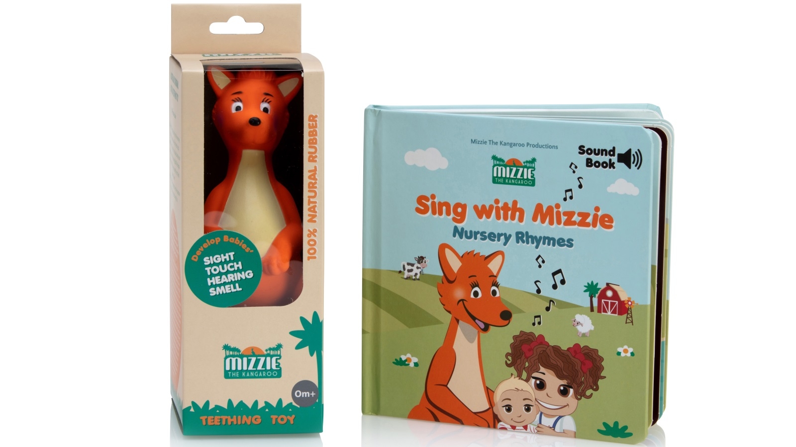 kangaroo teething toy