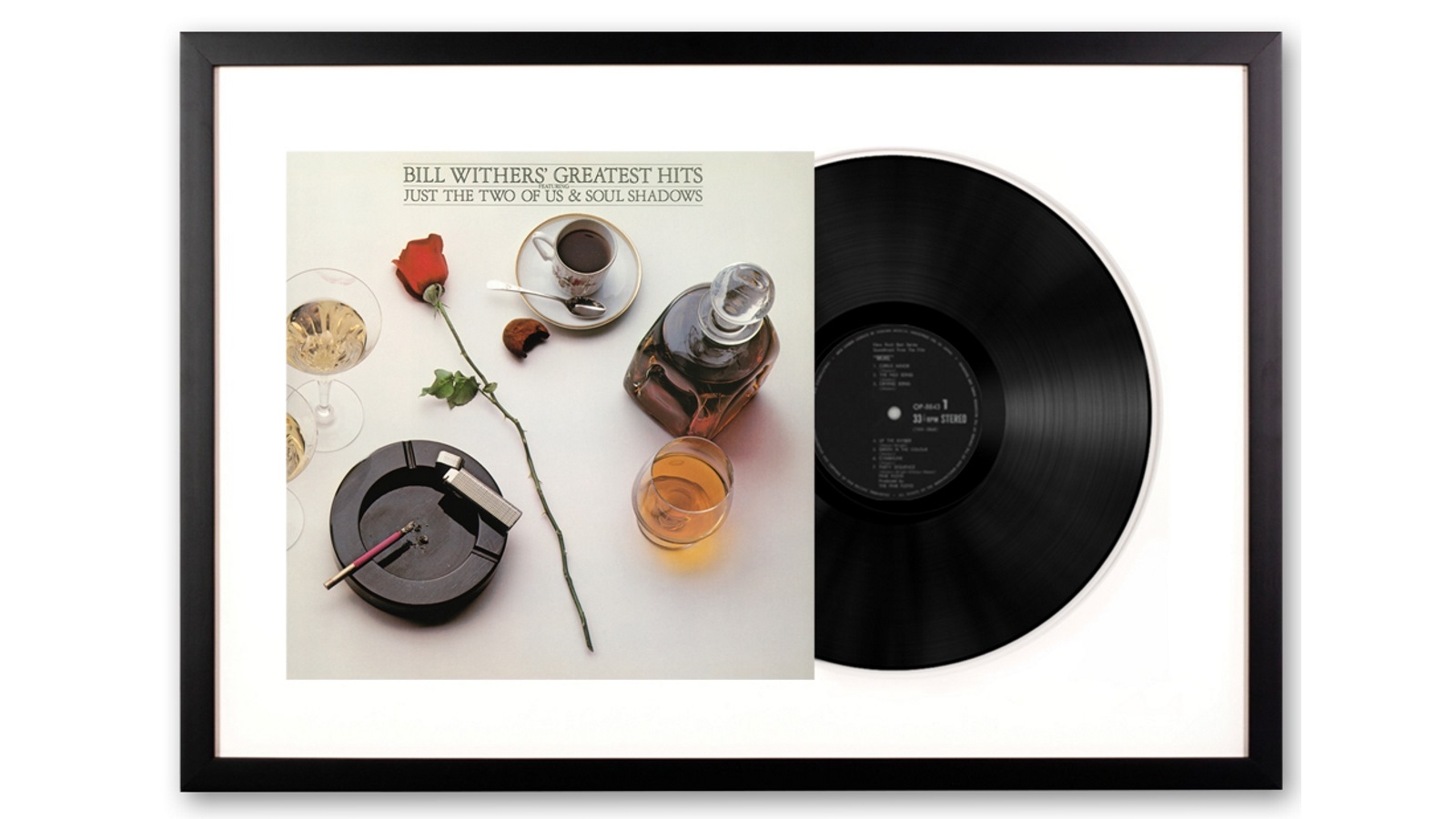 Buy Vinyl Art Framed Bill Withers Greatest Hits Vinyl Album Art | Harvey Norman