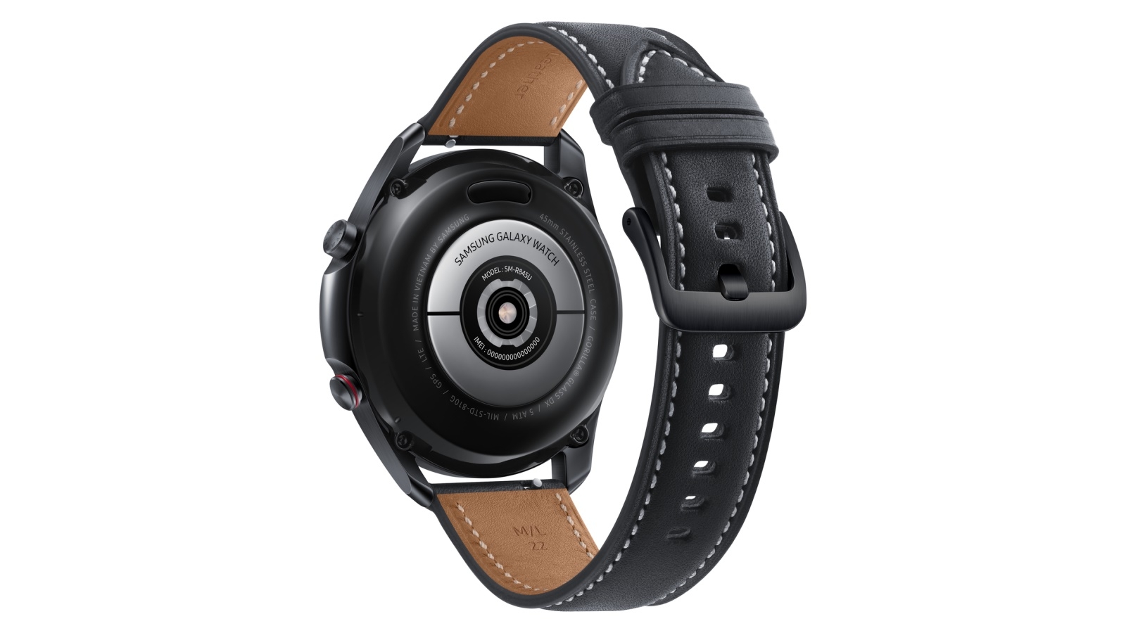 Buy Samsung Galaxy Watch3 45mm LTE - Black | Harvey Norman AU
