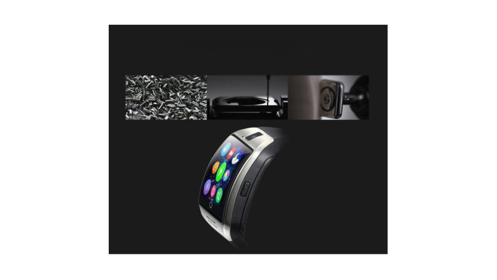 Reloj smartwatch q18 pantalla curva celular camara bluetooth shop