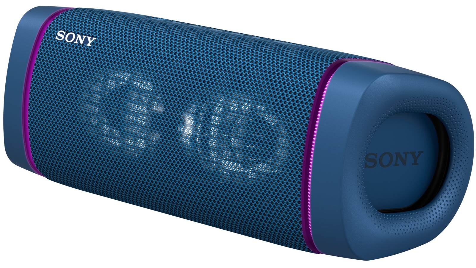 sony portable speaker blue