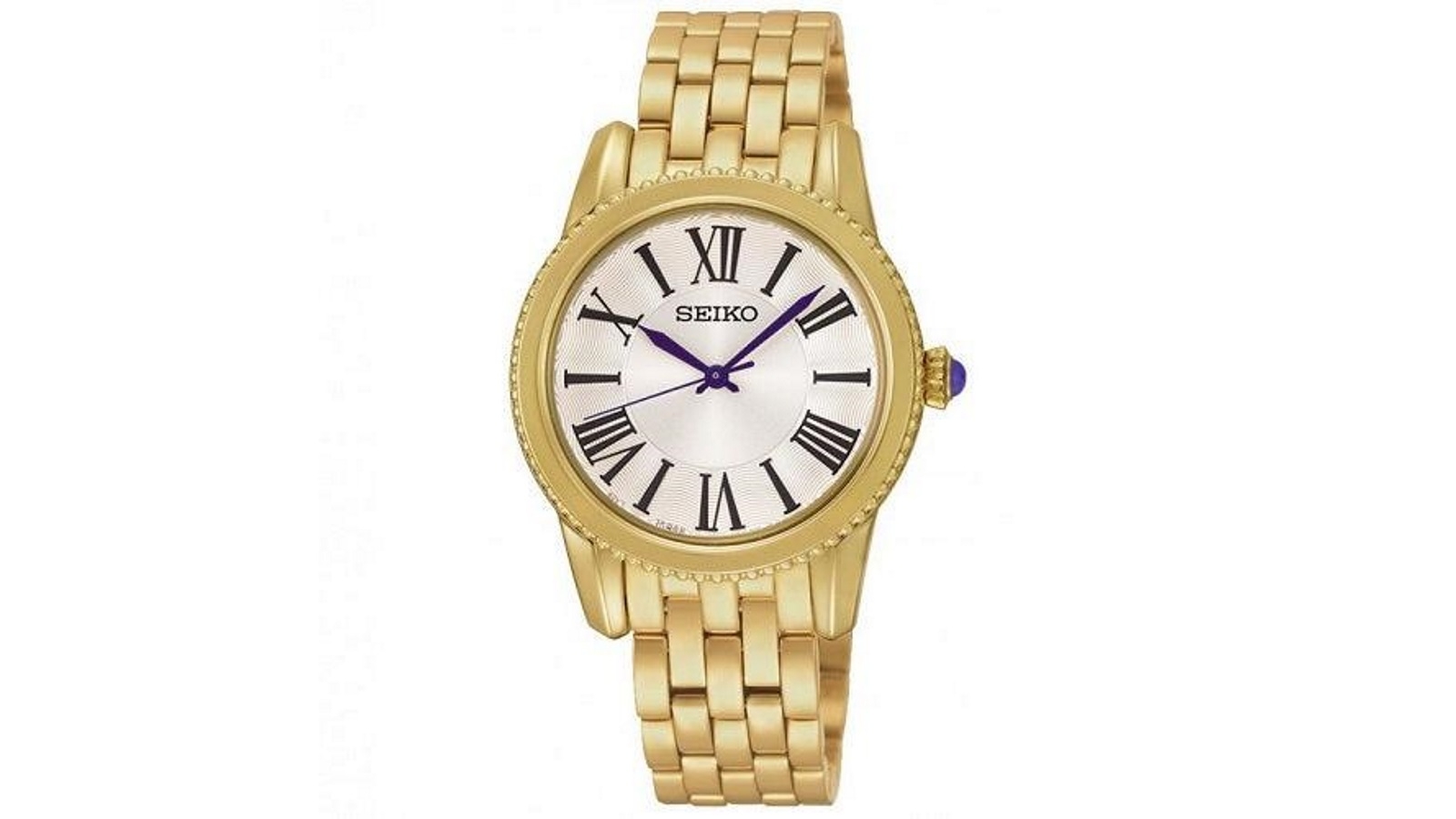 Buy Seiko Neo Classic SRZ440 P1 Gold/White Dial Women's Quartz Analog Watch  | Harvey Norman AU