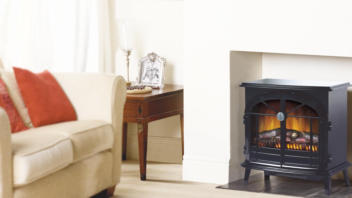 Dimplex 2kw Stockbridge Electric Fire Heater Harvey Norman Au