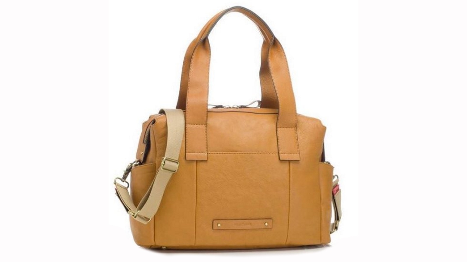 tan nappy bag