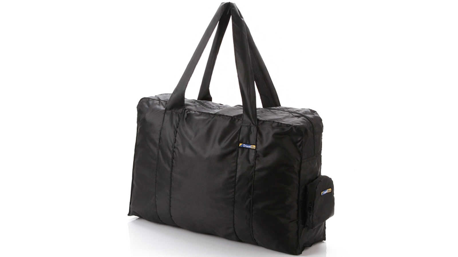 black and blue bag
