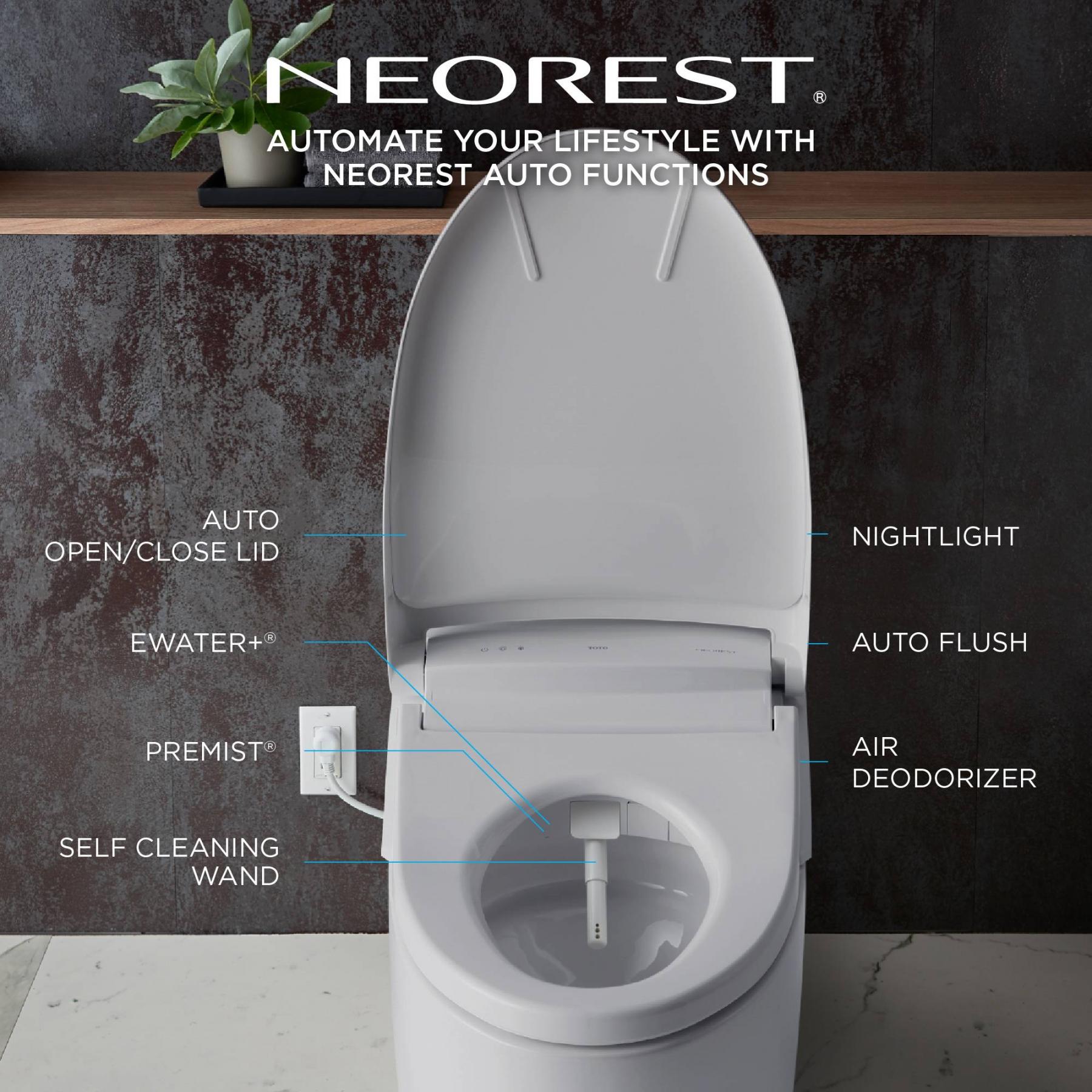 Buy Toto Neorest Ah S Trap Luxurious Integrated Toilet With Ecology System Harvey Norman Au