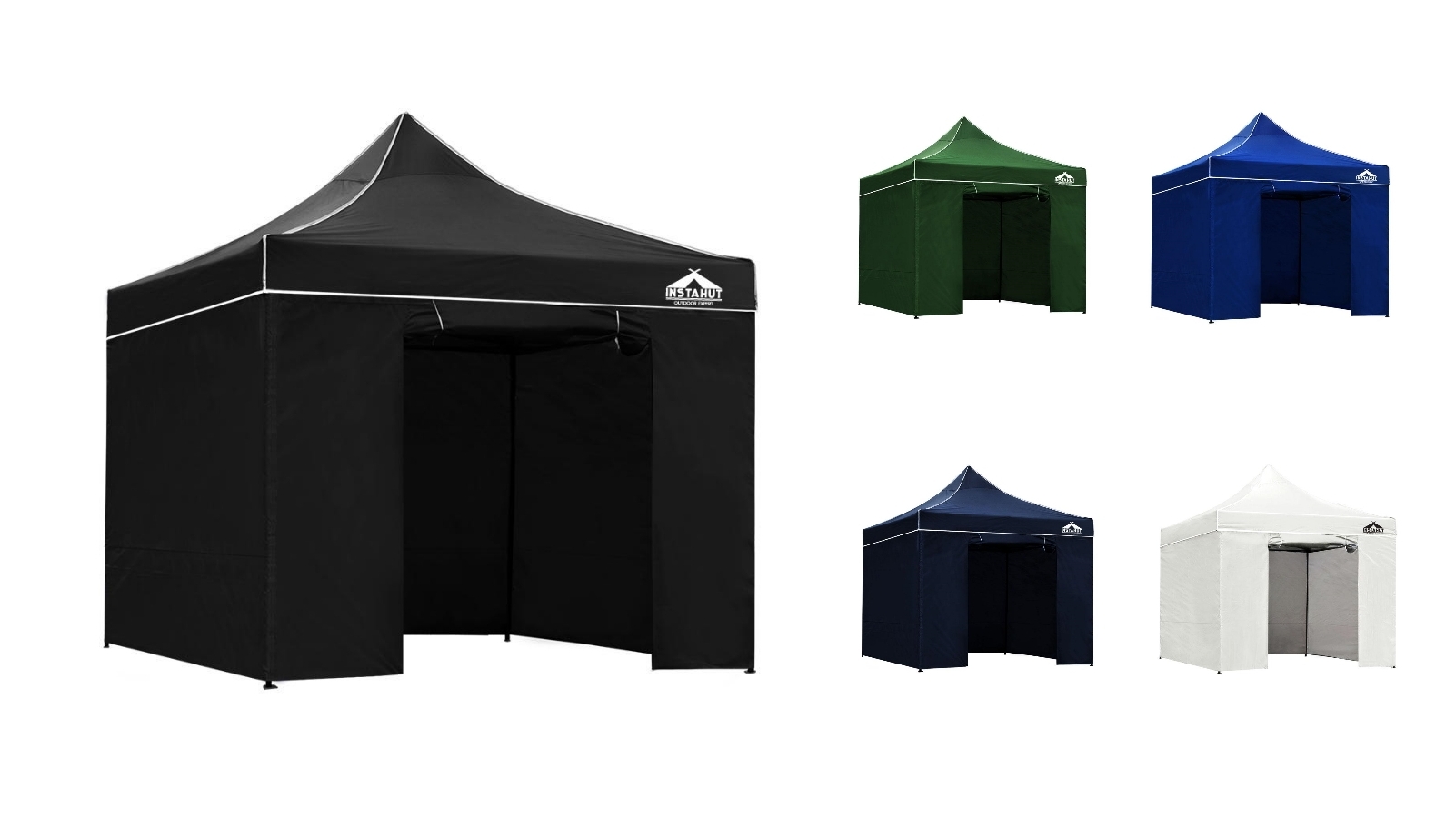 Buy Instahut 3x3m Gazebo Walls | Harvey 