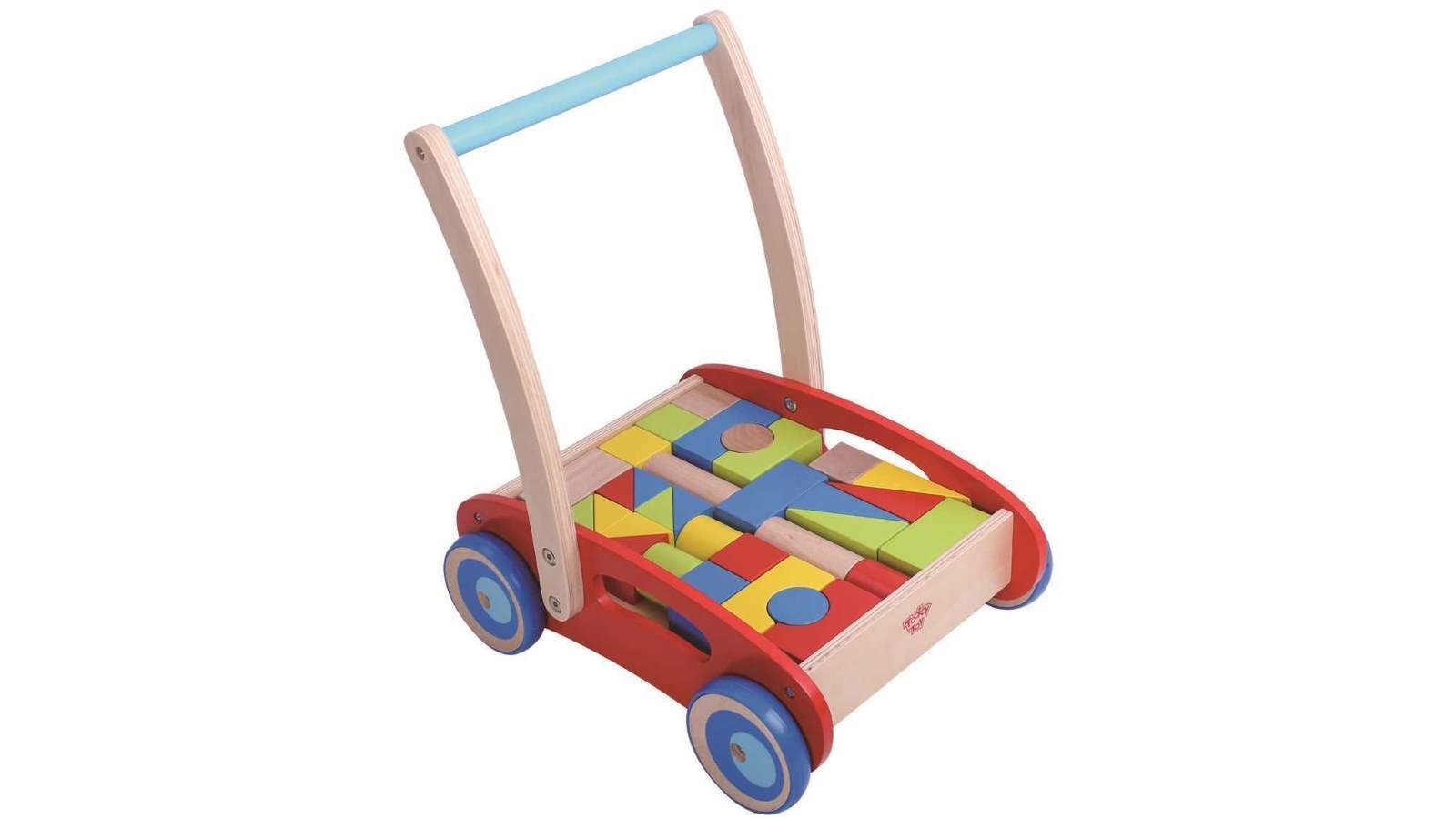 baby walker with blocks