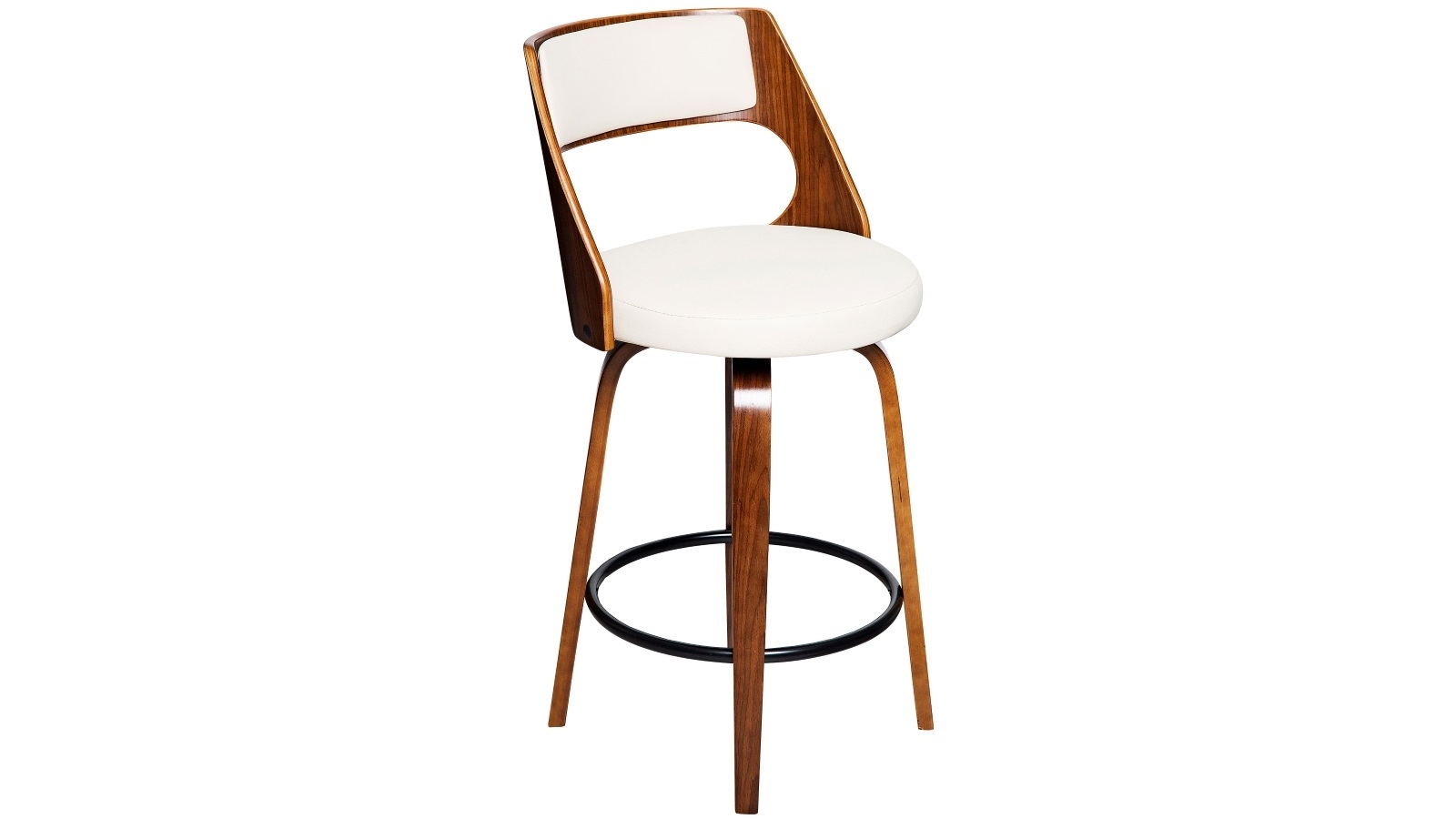 cream bar stool with arms