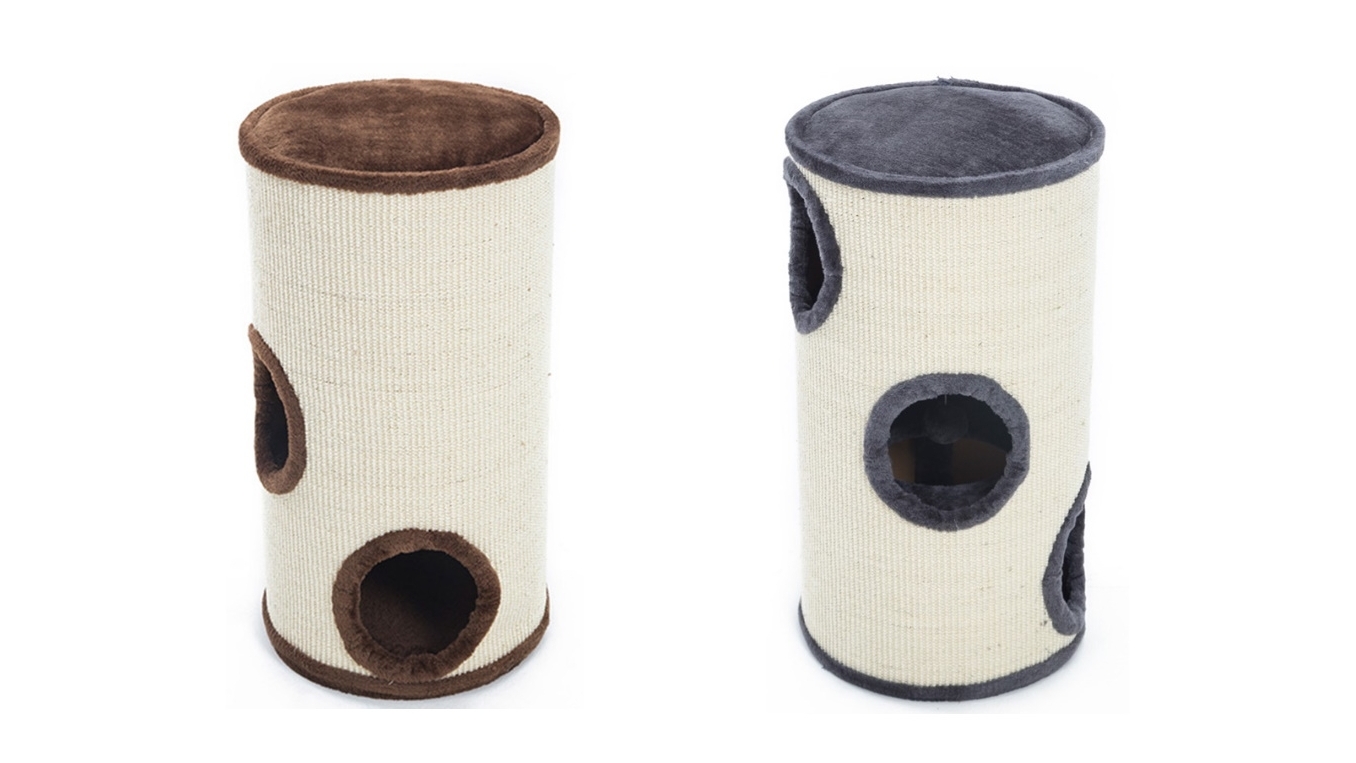 cylinder cat tower