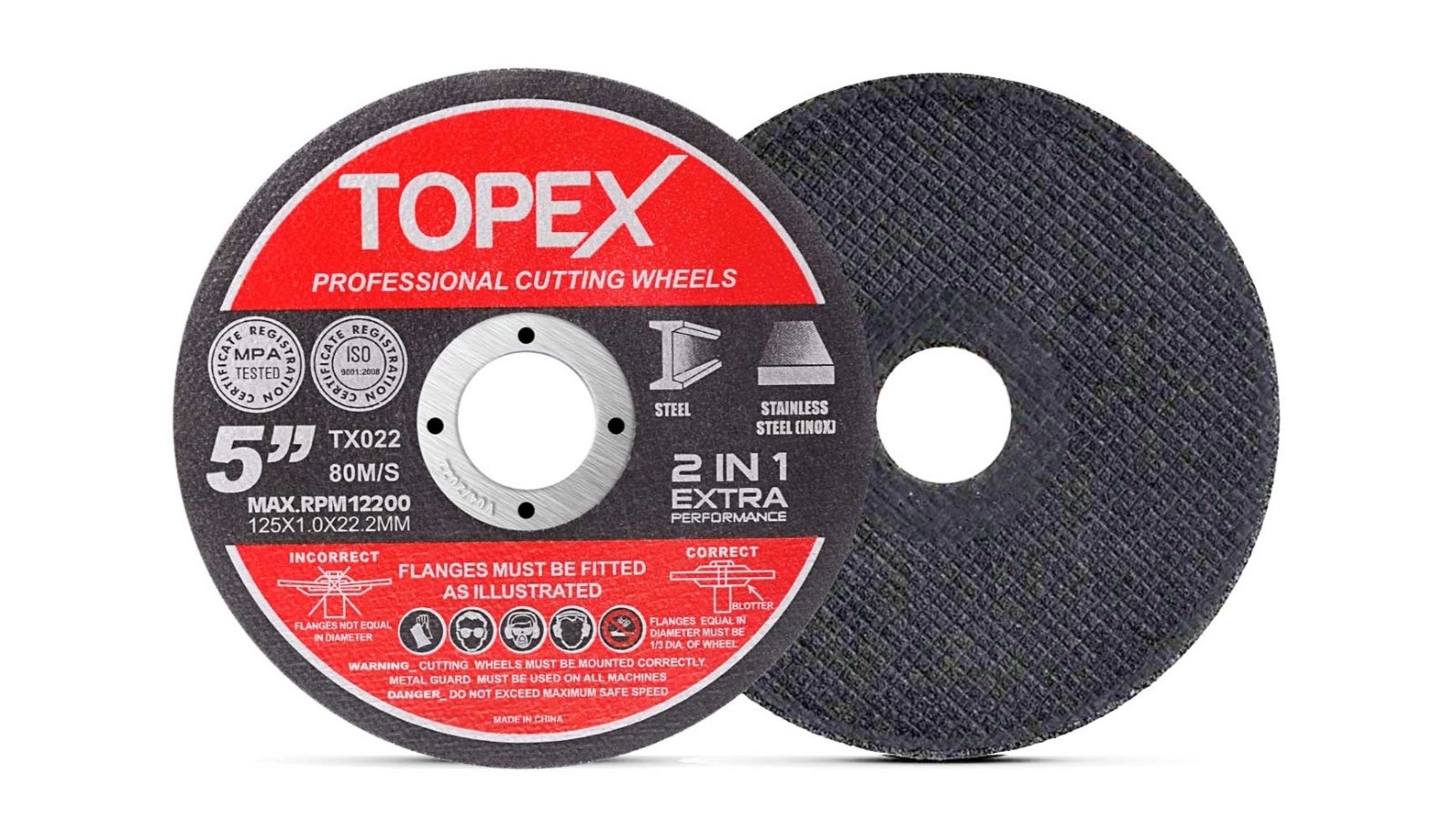 125mm Angle Grinder Cutting Discs 