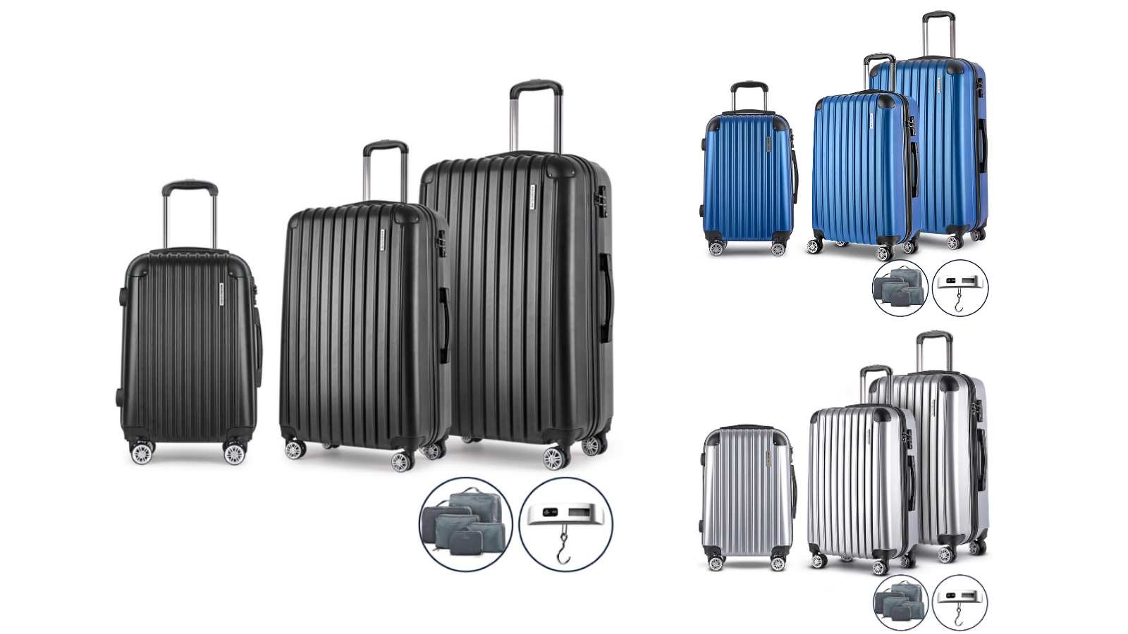 lightweight luggage with spinner wheels