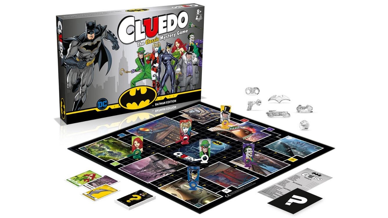 Buy Cluedo The Classic Mystery Game - Batman | Harvey Norman AU