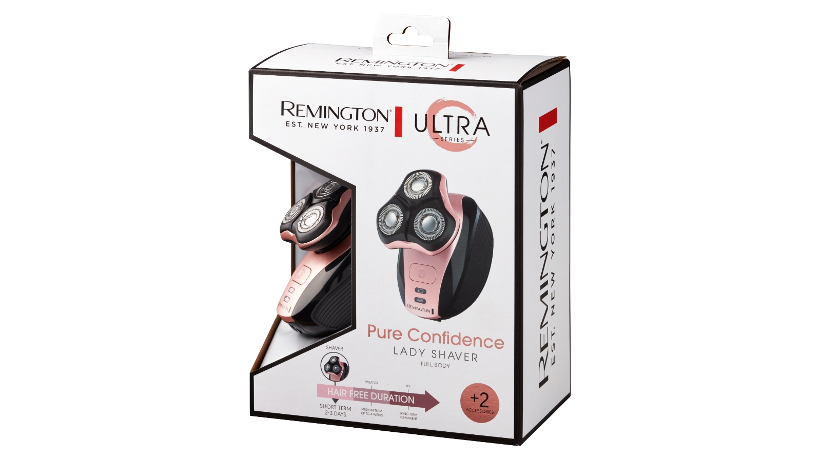 remington pure confidence ladies shaver