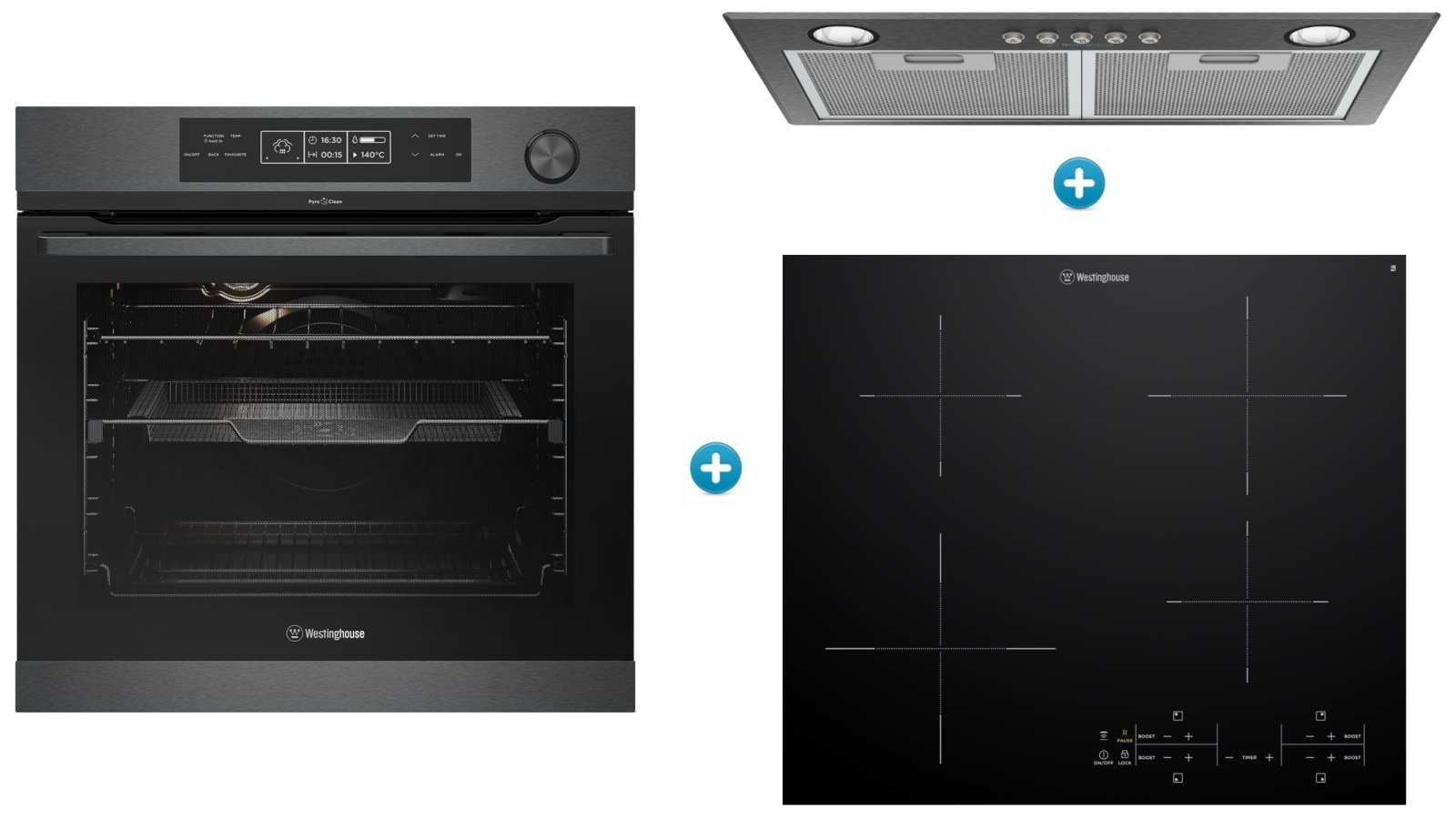 induction hob and oven packages