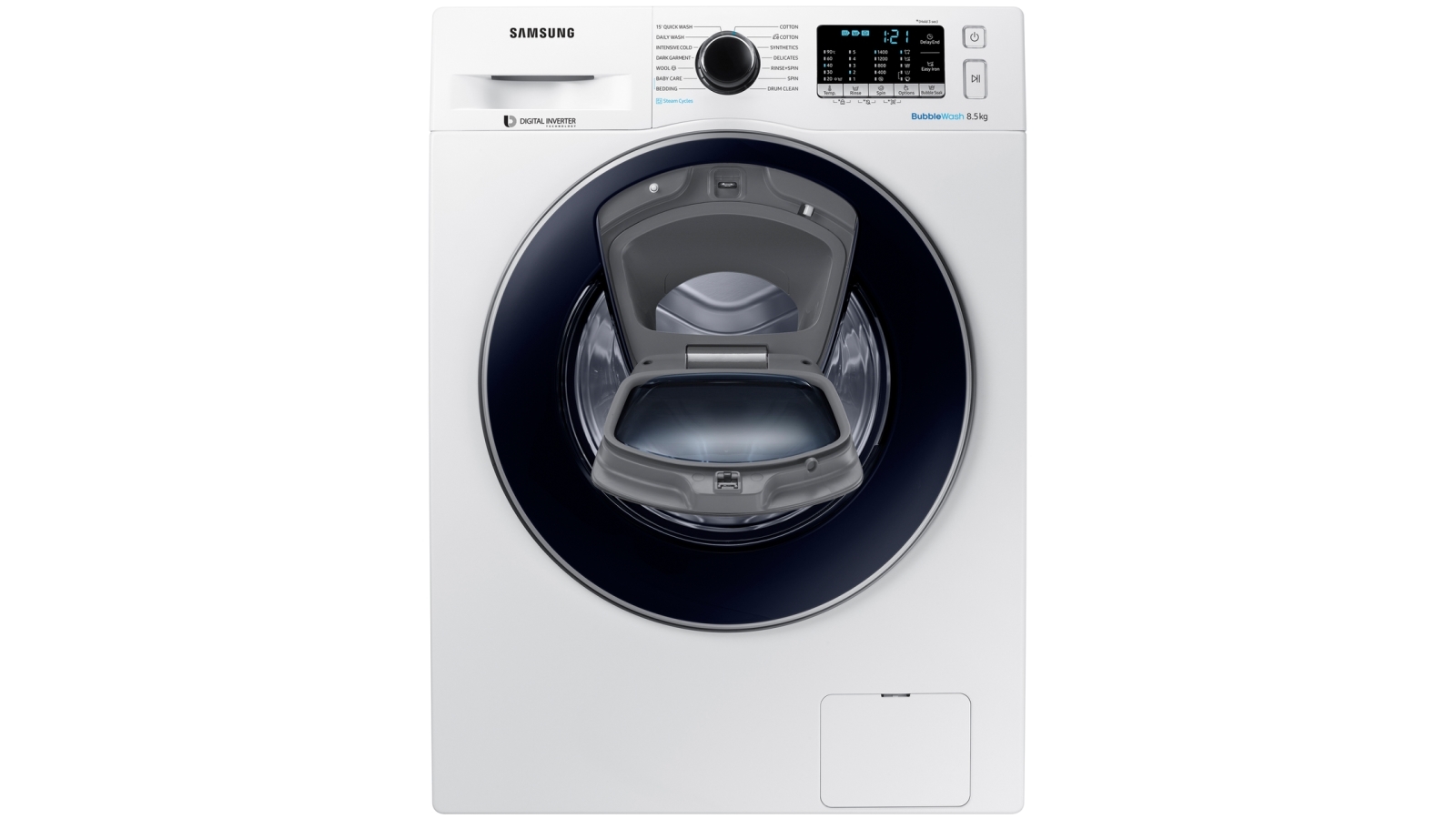 Buy Samsung 8 5kg Addwash Front Load Washing Machine With Steam Harvey Norman Au