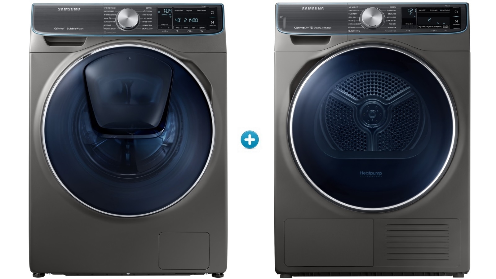 Buy Samsung 8 5kg Front Load Washing Machine 9kg Heat Pump Dryer Package Harvey Norman Au